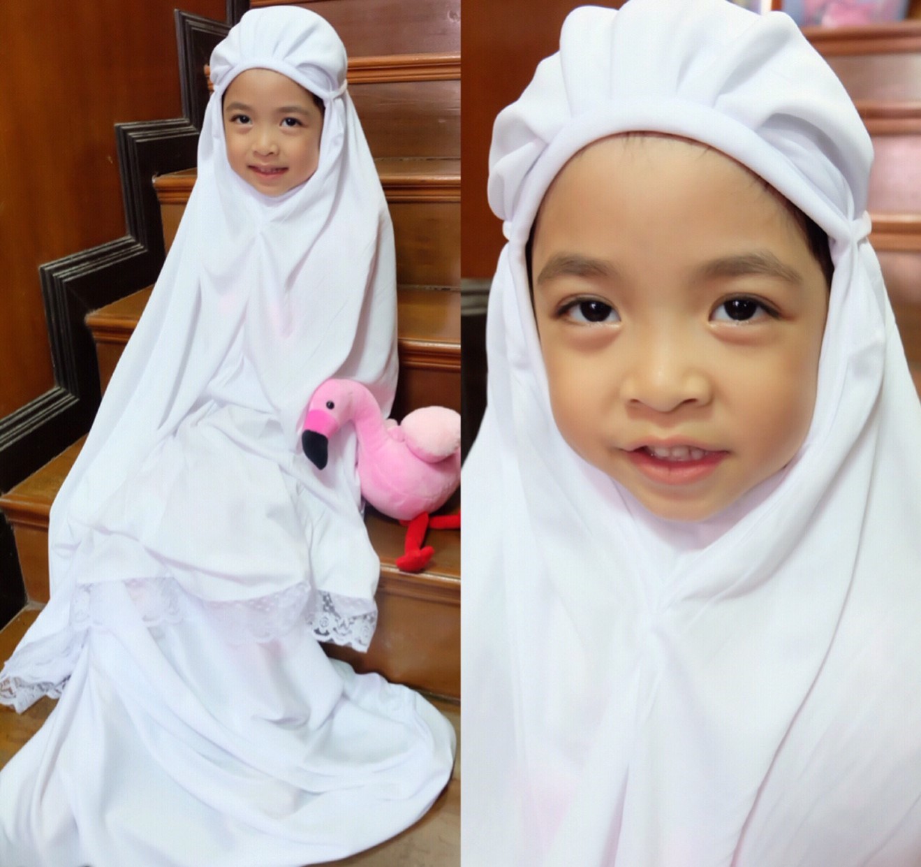 ตะละกงเด็ก ชุดละหมาดเด็ก talakongdek ผ้าละหมาดเด็ก สีขาว ไซน์เด็ก 5-6 ปี / 8ปี ตะละกงเด็ก ชุดละหมาดเด็ก talakongdek ผ้าละหมาดเด็ก สีขาว ไซน์เด็ก 5-6 ปี / 8ปี
