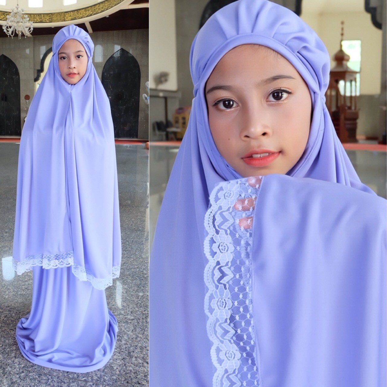 ตะละกงเด็ก ชุดละหมาดเด็ก talakongdek ผ้าละหมาดเด็ก สีม่วงคราม สำหรับเด็ก 9-12 ปี ตะละกงเด็ก ชุดละหมาดเด็ก talakongdek ผ้าละหมาดเด็ก สีม่วงคราม สำหรับเด็ก 9-12 ปี