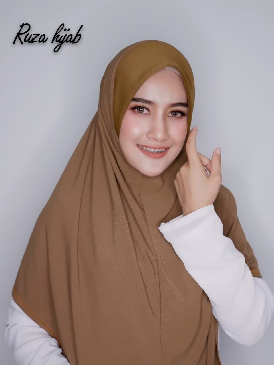 Hijabฮิญาบผ้าคลุมหัวมุสลิมแแบบสวมสำเร็จธรรมดาทรงหน้าScubaเนื้อผ้านิ่มใส่สบายไม่ต้องรีดไซซ์ XL Hijabฮิญาบผ้าคลุมหัวมุสลิมแแบบสวมสำเร็จธรรมดาทรงหน้าScubaเนื้อผ้านิ่มใส่สบายไม่ต้องรีดไซซ์ XL