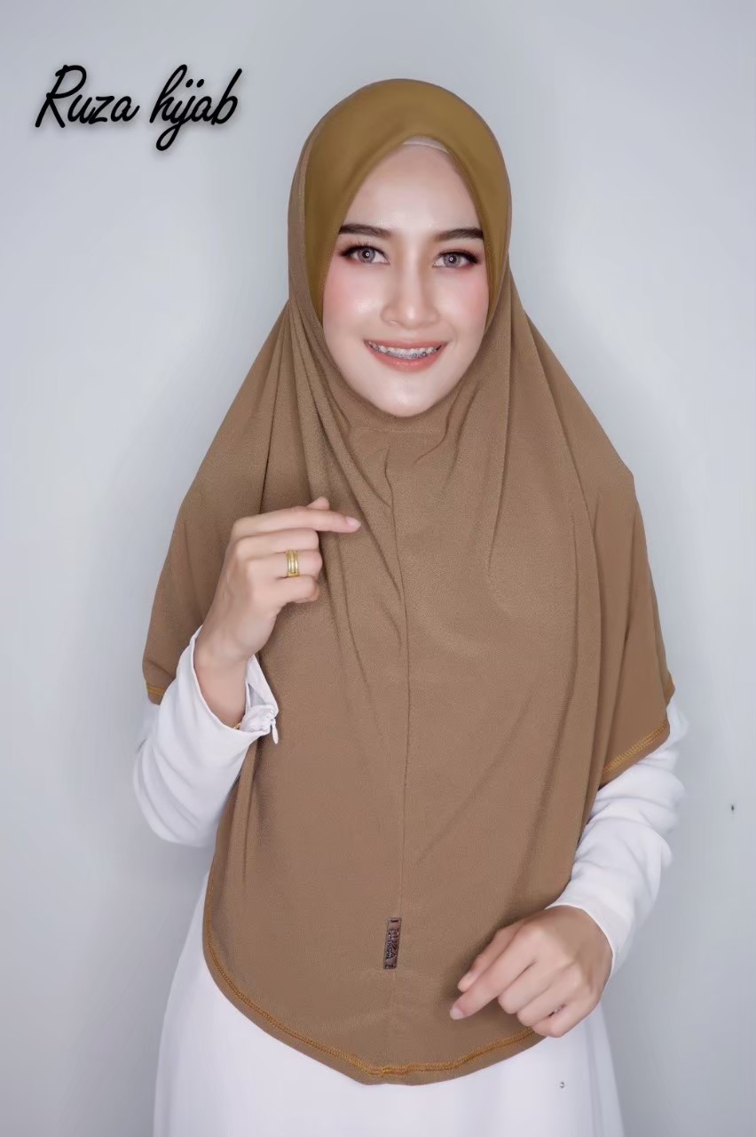 Hijabฮิญาบผ้าคลุมหัวมุสลิมแแบบสวมสำเร็จธรรมดาทรงหน้าScubaเนื้อผ้านิ่มใส่สบายไม่ต้องรีดไซซ์ XL Hijabฮิญาบผ้าคลุมหัวมุสลิมแแบบสวมสำเร็จธรรมดาทรงหน้าScubaเนื้อผ้านิ่มใส่สบายไม่ต้องรีดไซซ์ XL
