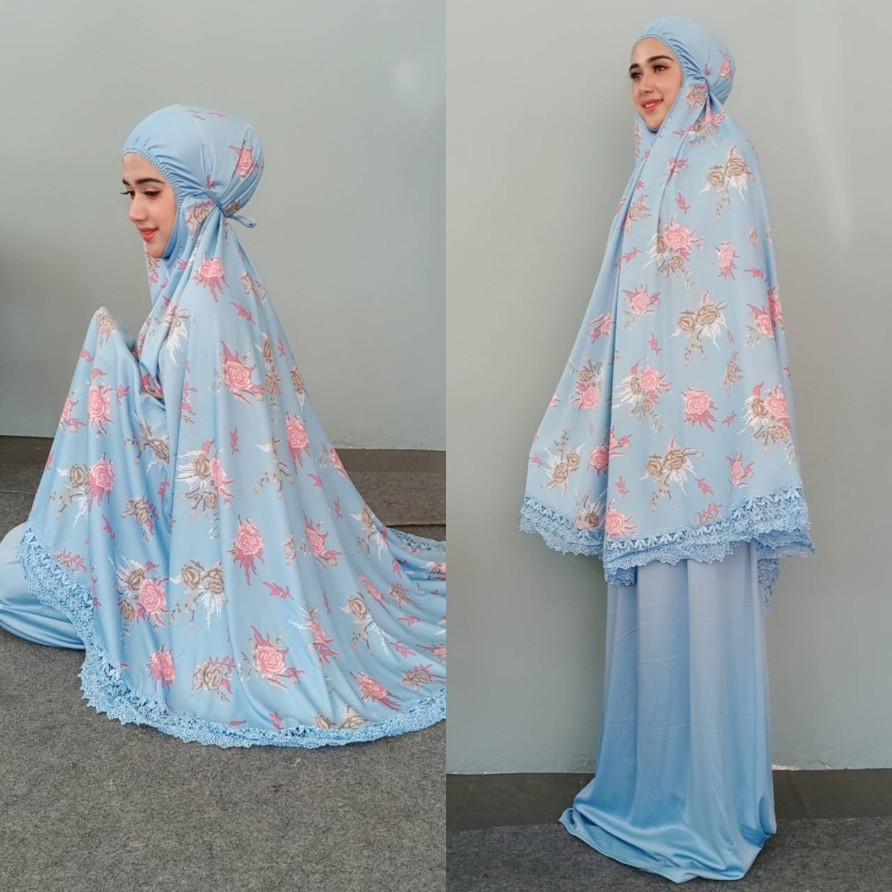 ผ้าละหมาด ตะละกง ลายดอกแต่งกุน เนื้อผ้า viscose ผ้าละหมาด ตะละกง ลายดอกแต่งกุน เนื้อผ้า viscose
