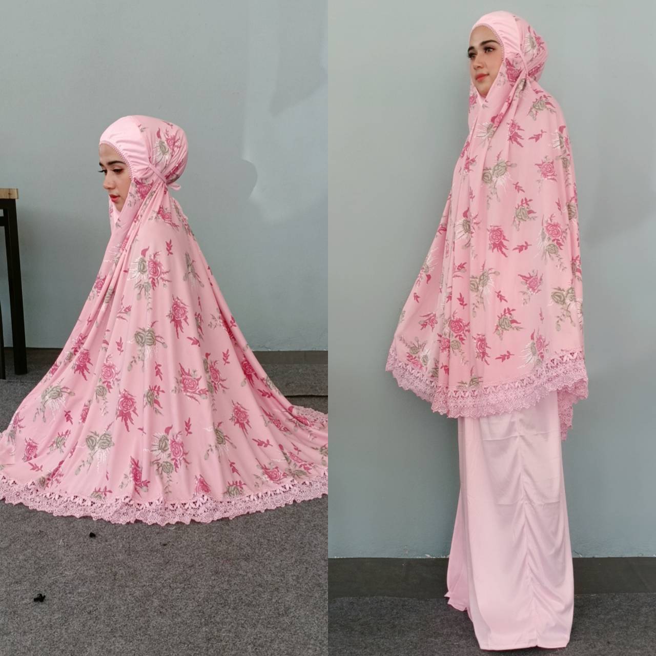ผ้าละหมาด ตะละกง ลายดอกแต่งกุน เนื้อผ้า viscose ผ้าละหมาด ตะละกง ลายดอกแต่งกุน เนื้อผ้า viscose