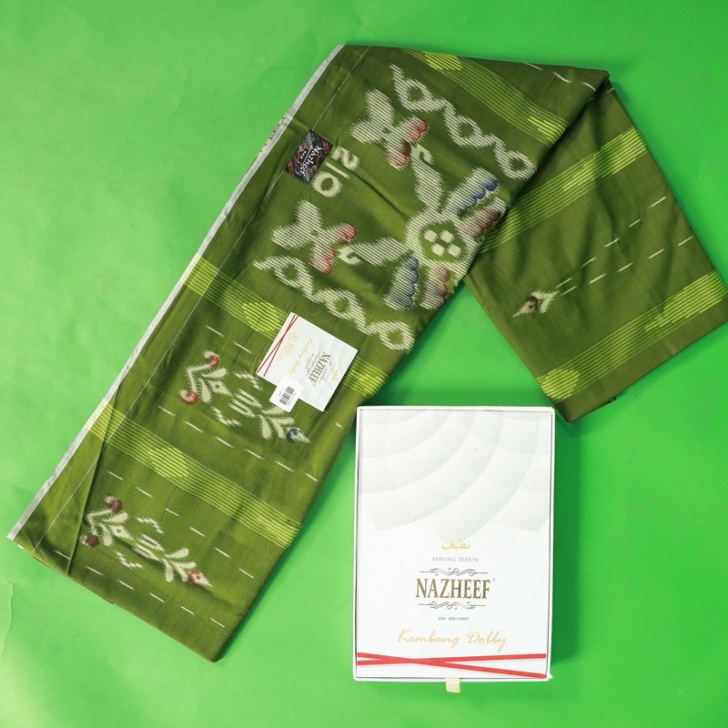 ผ้าโสร่งชาย NAZEEF รุ่น Kembang dolly โสร่งผ้าด้าย ผ้าโสร่งชาย NAZEEF รุ่น Kembang dolly โสร่งผ้าด้าย