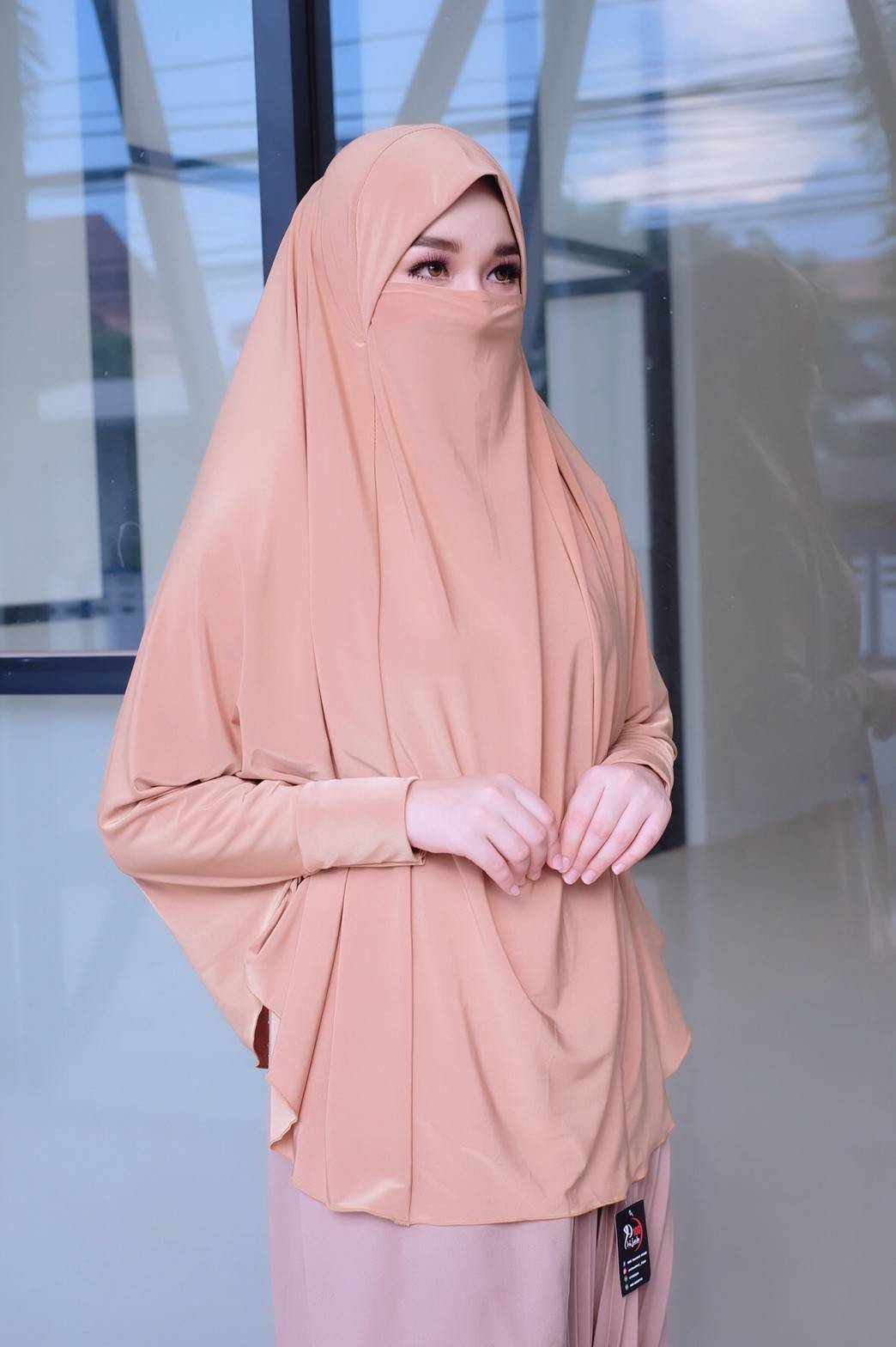 hijab ฮิญาบผรั่งเศสมีแขน รุ่นนี้สะดวกมากๆใส่ง่ายใส่สวยดูดี เปิด-ปิดหน้าได้ มีแขนในตัวผ้าคริสตัลเกรดA ใส่สบายไม่ร้อน hijab ฮิญาบผรั่งเศสมีแขน รุ่นนี้สะดวกมากๆใส่ง่ายใส่สวยดูดี เปิด-ปิดหน้าได้ มีแขนในตัวผ้าคริสตัลเกรดA ใส่สบายไม่ร้อน