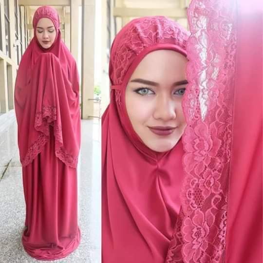 ตะละกง ชุดละหมาด talakong สีแดง ตะละกง ชุดละหมาด talakong สีแดง