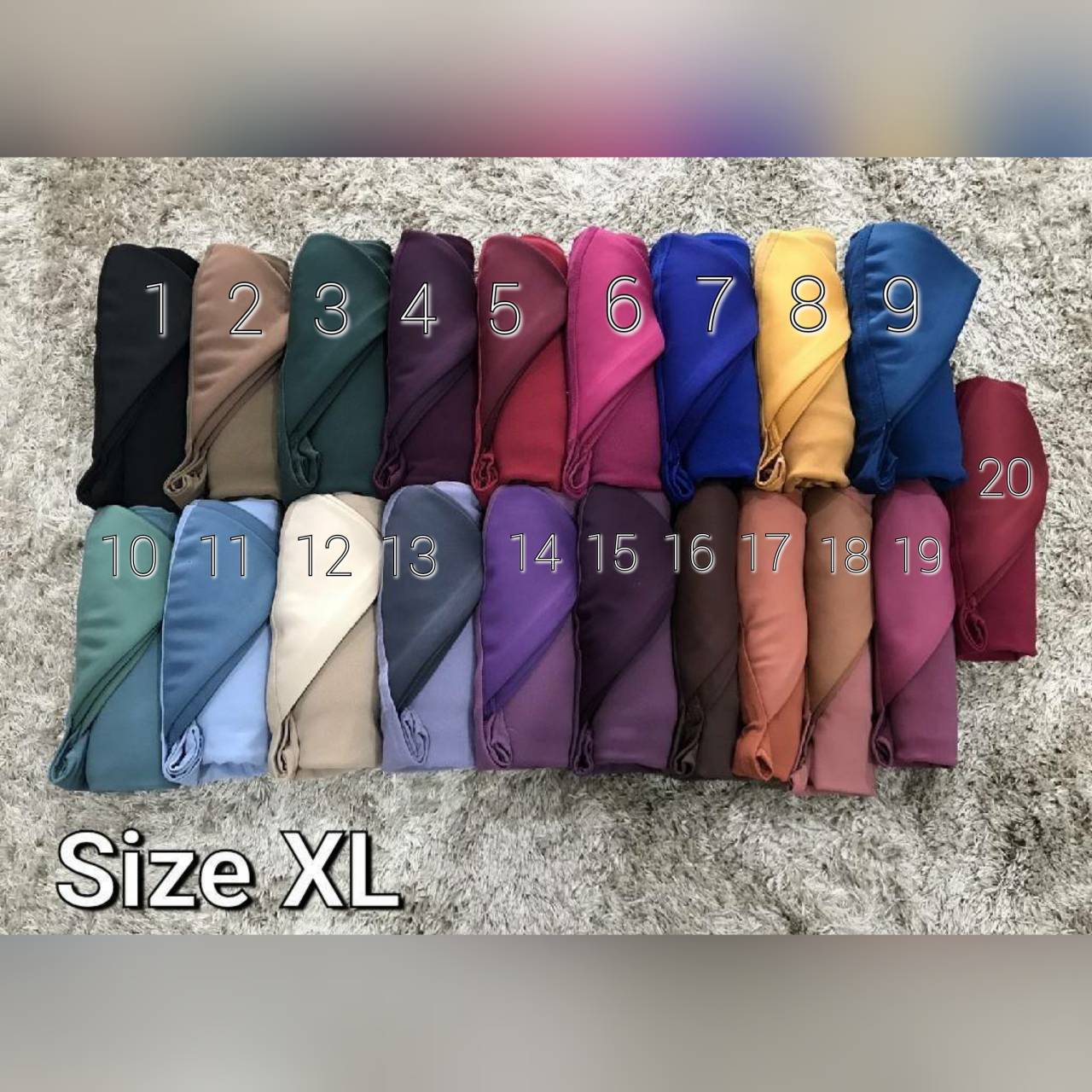 Hijabฮิญาบผ้าคลุมหัวมุสลิมแแบบสวมสำเร็จธรรมดาทรงหน้าScubaเนื้อผ้านิ่มใส่สบายไม่ต้องรีดไซซ์ XL Hijabฮิญาบผ้าคลุมหัวมุสลิมแแบบสวมสำเร็จธรรมดาทรงหน้าScubaเนื้อผ้านิ่มใส่สบายไม่ต้องรีดไซซ์ XL
