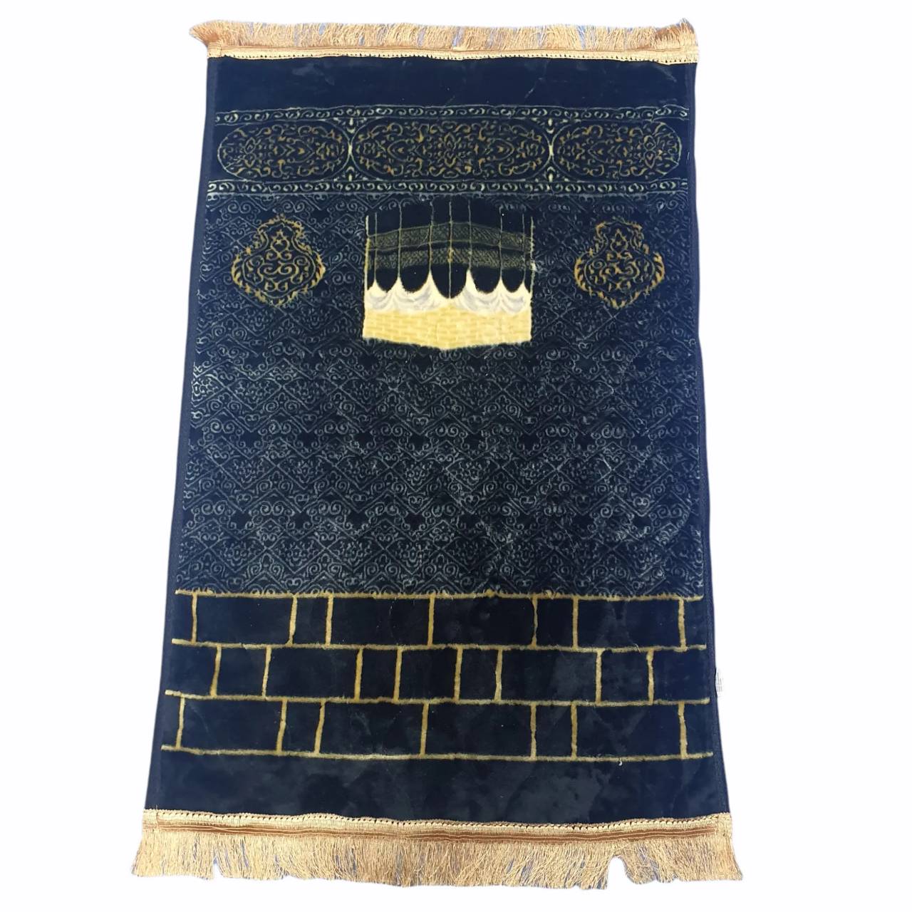 พรมปูละหมาด ลายกะบะห์ แบบหนานุ่ม Prayer mat, Kaaba pattern, thick and soft พรมปูละหมาด ลายกะบะห์ แบบหนานุ่ม Prayer mat, Kaaba pattern, thick and soft