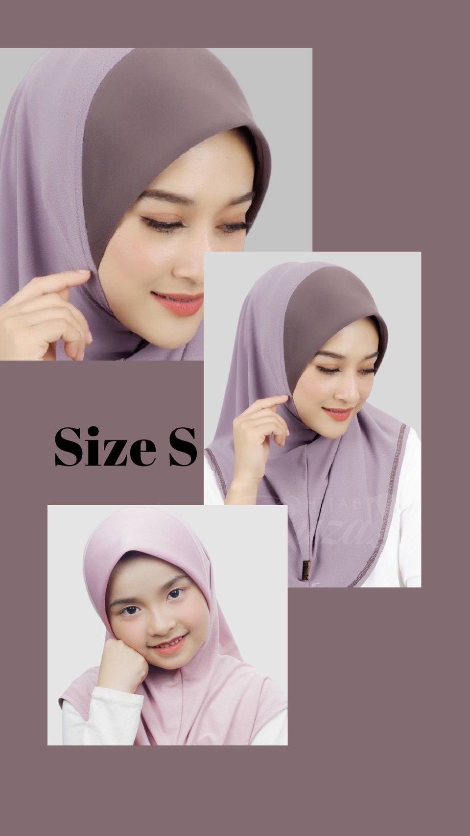 hijab สวมสำเร็จธรรมดาสีพื้น งานแบรนด์ เนื้อผ้าผ้า Moss crepe ผ้านิ่มใส่สบายไม่ต้องรีด ทรงหน้า Scuba ไซซ์S hijab สวมสำเร็จธรรมดาสีพื้น งานแบรนด์ เนื้อผ้าผ้า Moss crepe ผ้านิ่มใส่สบายไม่ต้องรีด ทรงหน้า Scuba ไซซ์S