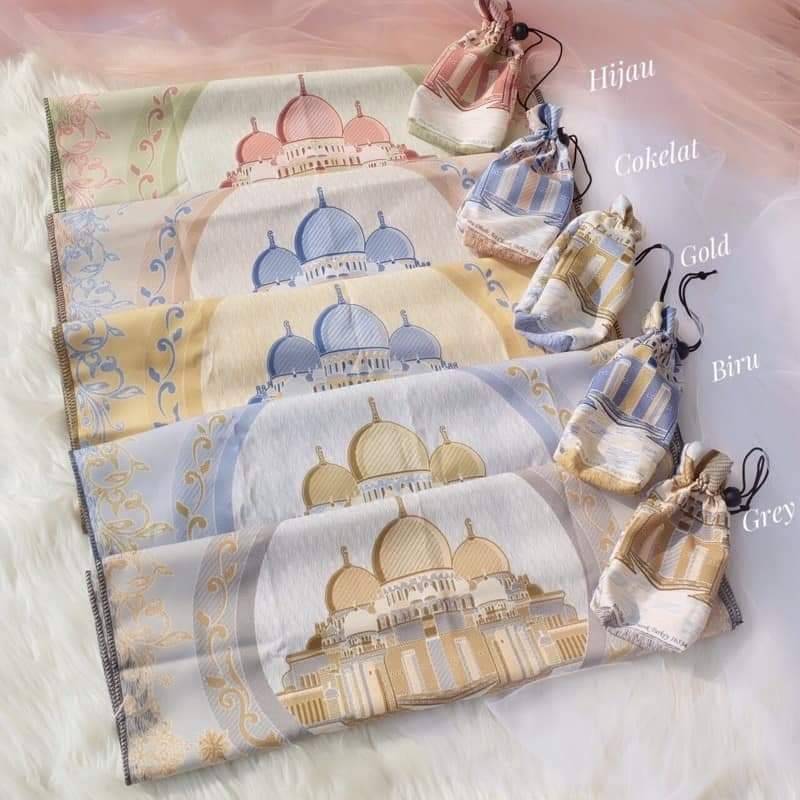 ผ้าปูละหมาดแบบพกพา Abudhabai travel prayer 199 บาทส่งฟรี ผ้าปูละหมาดแบบพกพา Abudhabai travel prayer 199 บาทส่งฟรี