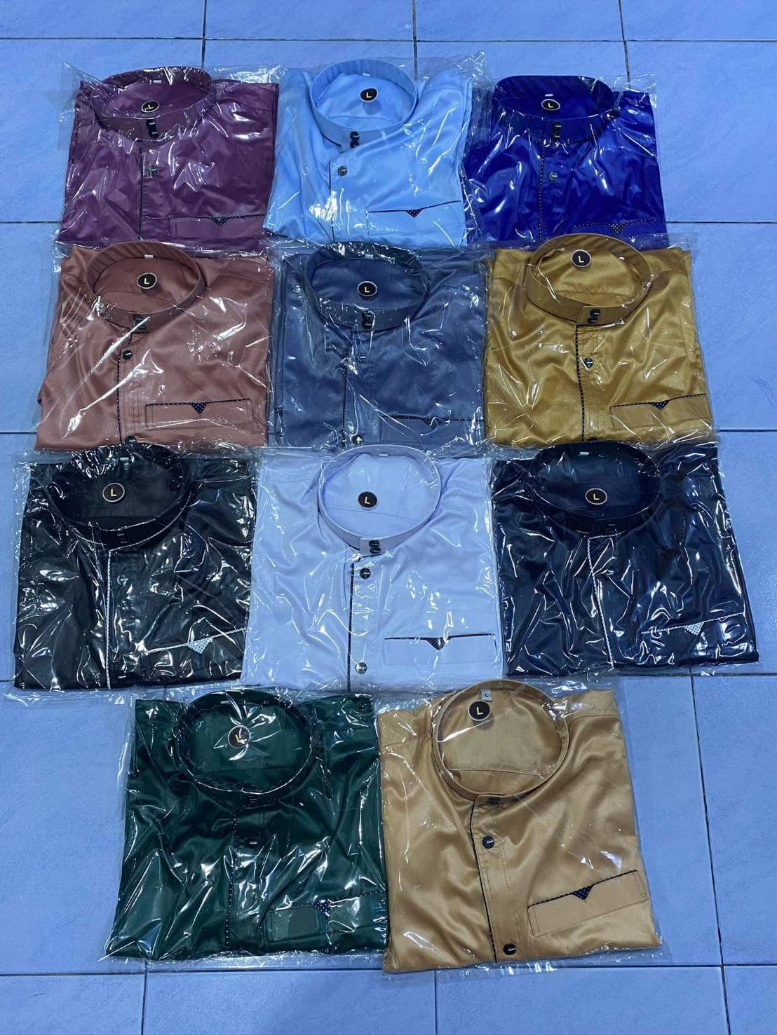 เสื้อสั้นอิสลามโมเดิร์น สไตน์คนมาเลย์ มีไซส์S M L XL เสื้อสั้นอิสลามโมเดิร์น สไตน์คนมาเลย์ มีไซส์S M L XL