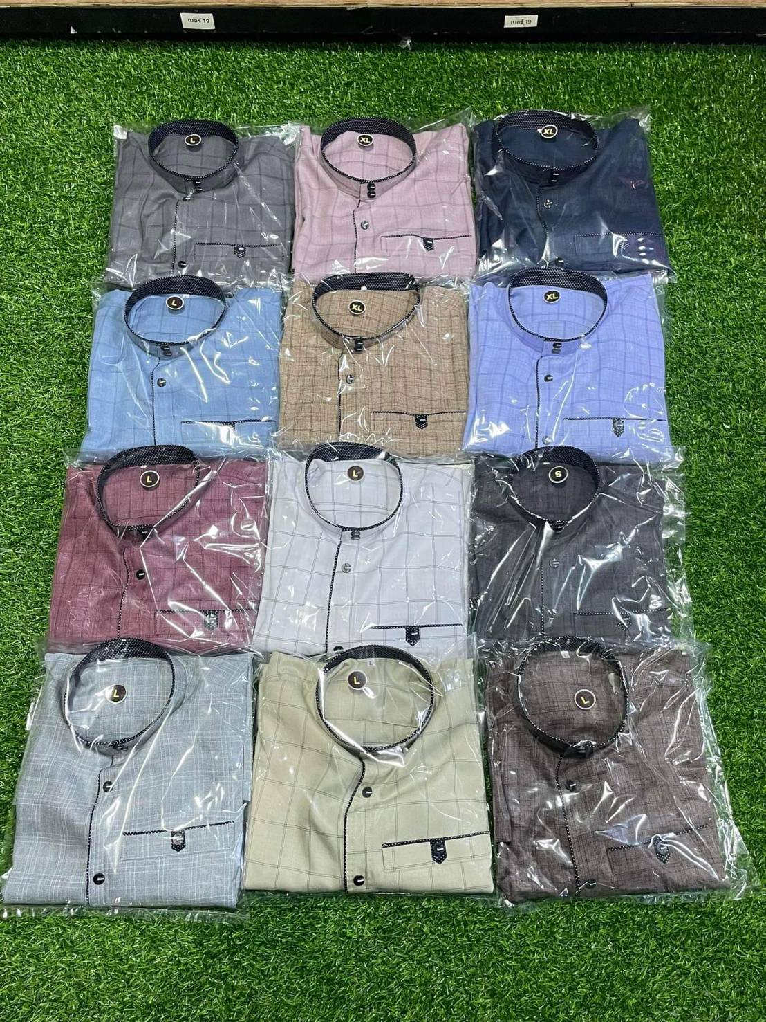 เสื้อสั้น กระเป๋า 3 ใบ ผ้าลายตารางมาใหม่ล่าสุด เสื้อสั้น กระเป๋า 3 ใบ ผ้าลายตารางมาใหม่ล่าสุด