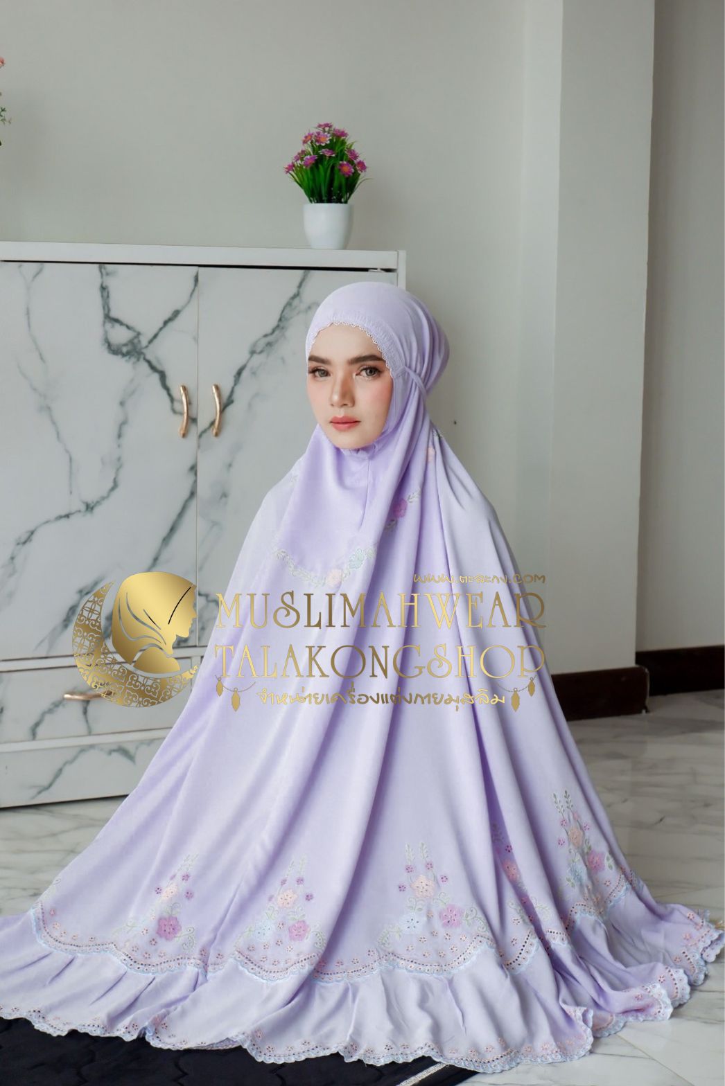ชุดละหมาด(Telekung Exclusive)ตะละกงงานปักรอบผืนเนื้อผ้าRosellaงานแบรนด์นำเข้าเนื้อผ้านิ่มใส่สบาย แถมฟรีอินเนอร์ ชุดละหมาด(Telekung Exclusive)ตะละกงงานปักรอบผืนเนื้อผ้าRosellaงานแบรนด์นำเข้าเนื้อผ้านิ่มใส่สบาย แถมฟรีอินเนอร์