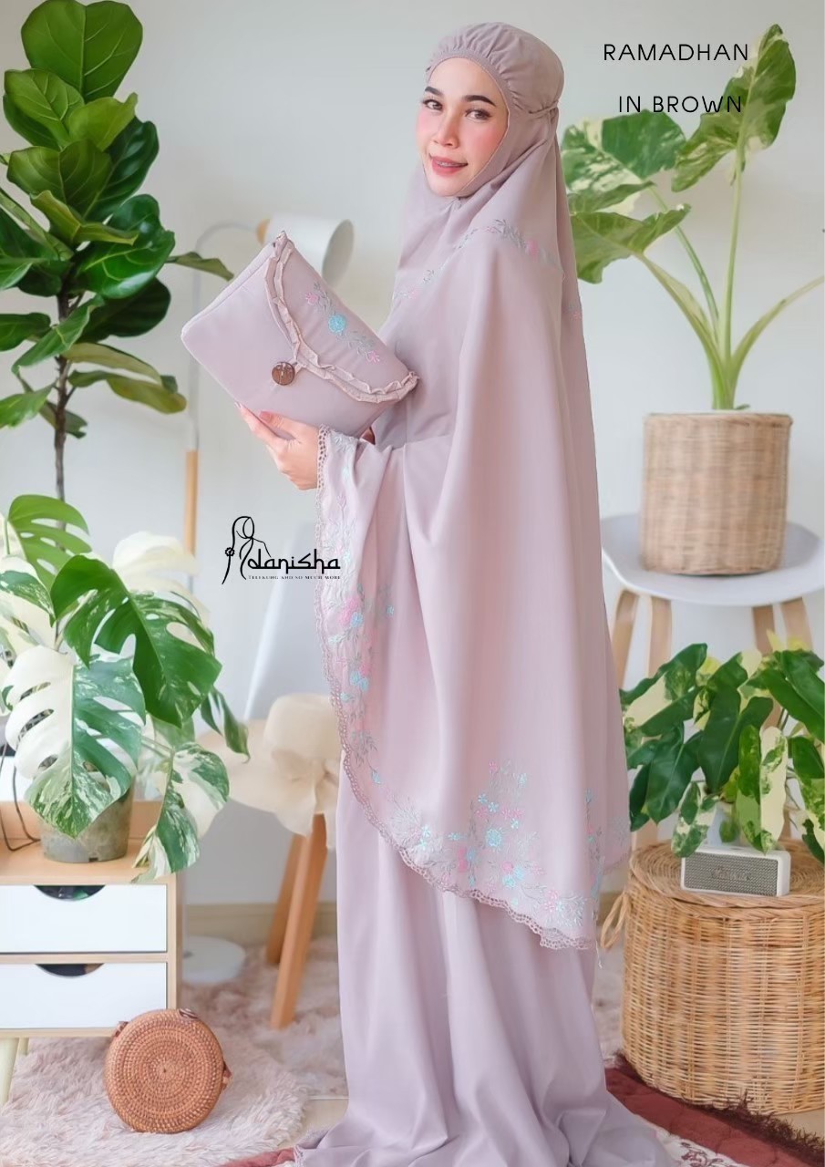 ชุดละหมาดพกพานำเข้าอินโดนีเซียเนื้อผ้า contonviscot แท้100% Ramadhancollection ชุดละหมาดพกพานำเข้าอินโดนีเซียเนื้อผ้า contonviscot แท้100% Ramadhancollection