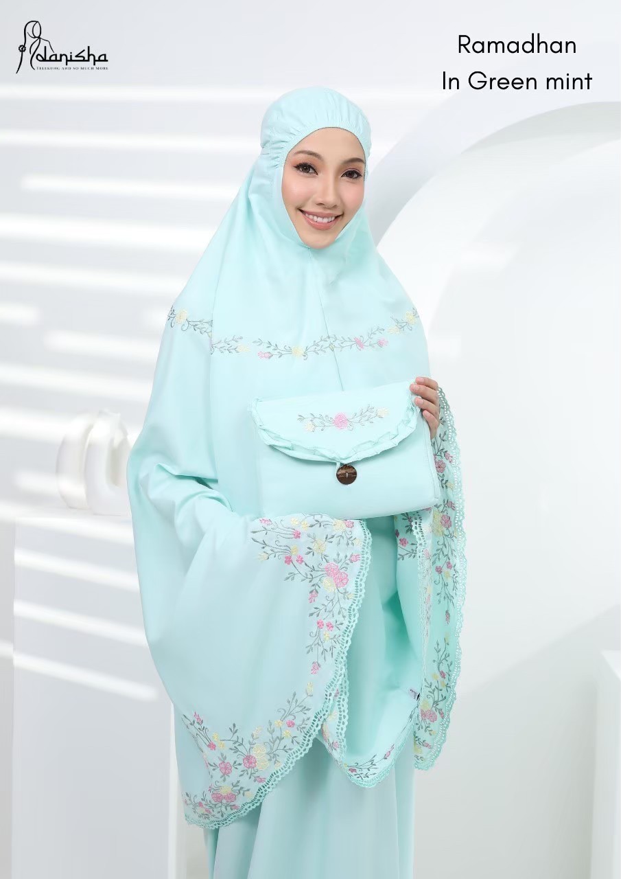 ชุดละหมาดพกพานำเข้าอินโดนีเซียเนื้อผ้า contonviscot แท้100% Ramadhancollection ชุดละหมาดพกพานำเข้าอินโดนีเซียเนื้อผ้า contonviscot แท้100% Ramadhancollection