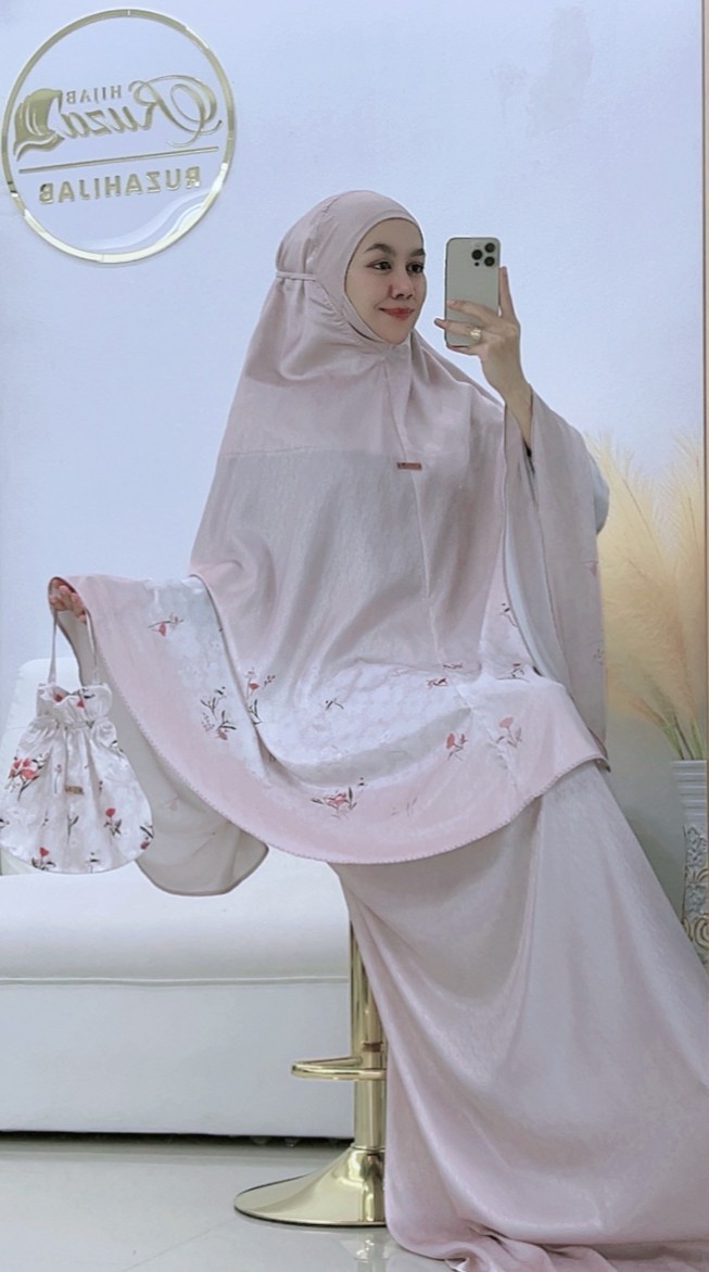 ชุดละหมาด ตะละกง TELEKUNG FANAZ SILK ชุดละหมาด ตะละกง TELEKUNG FANAZ SILK