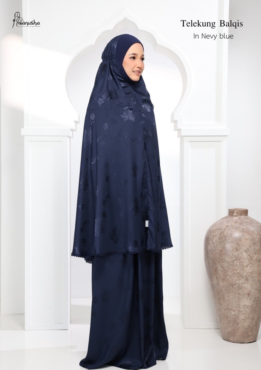 ชุดละหมาด ตะละกง collection Ramadhan 2025 รุ่น Balqis เนื้อผ้าซาติน เนื้อผ้าลื่น เย็นใส่สบายไม่ร้อน พร้อมส่ง ชุดละหมาด ตะละกง collection Ramadhan 2025 รุ่น Balqis เนื้อผ้าซาติน เนื้อผ้าลื่น เย็นใส่สบายไม่ร้อน พร้อมส่ง