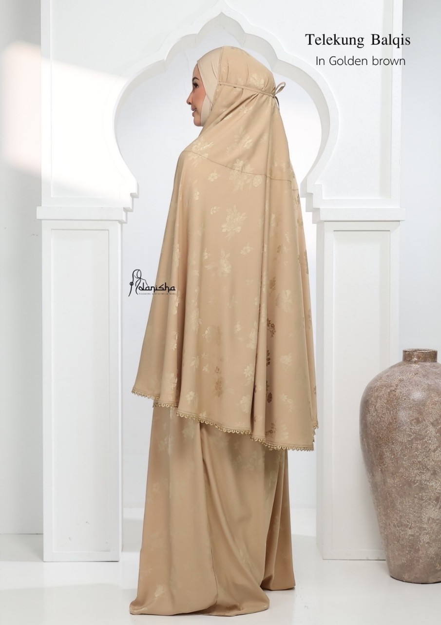 ชุดละหมาด ตะละกง collection Ramadhan 2025 รุ่น Balqis เนื้อผ้าซาติน เนื้อผ้าลื่น เย็นใส่สบายไม่ร้อน พร้อมส่ง ชุดละหมาด ตะละกง collection Ramadhan 2025 รุ่น Balqis เนื้อผ้าซาติน เนื้อผ้าลื่น เย็นใส่สบายไม่ร้อน พร้อมส่ง