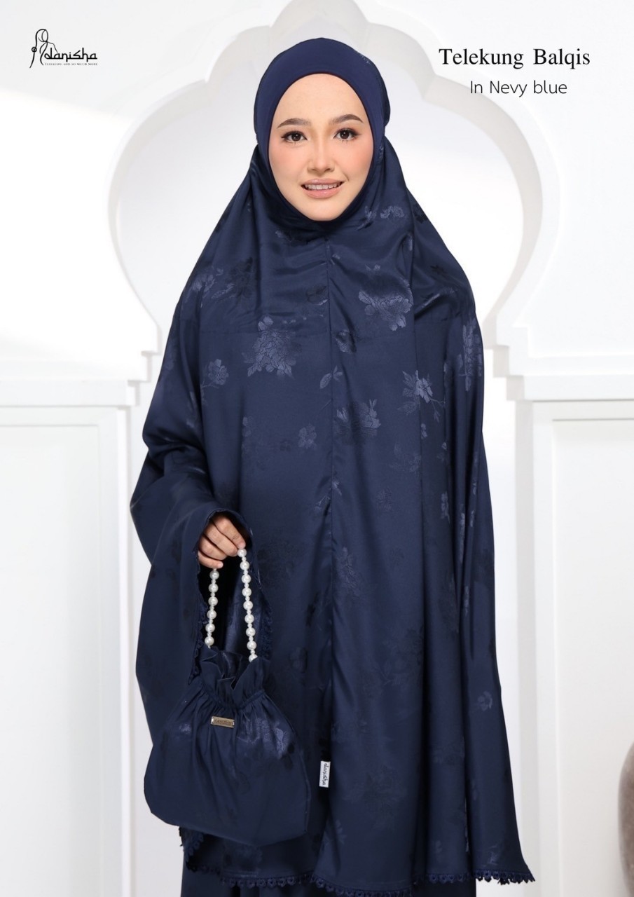ชุดละหมาด ตะละกง collection Ramadhan 2025 รุ่น Balqis เนื้อผ้าซาติน เนื้อผ้าลื่น เย็นใส่สบายไม่ร้อน พร้อมส่ง ชุดละหมาด ตะละกง collection Ramadhan 2025 รุ่น Balqis เนื้อผ้าซาติน เนื้อผ้าลื่น เย็นใส่สบายไม่ร้อน พร้อมส่ง