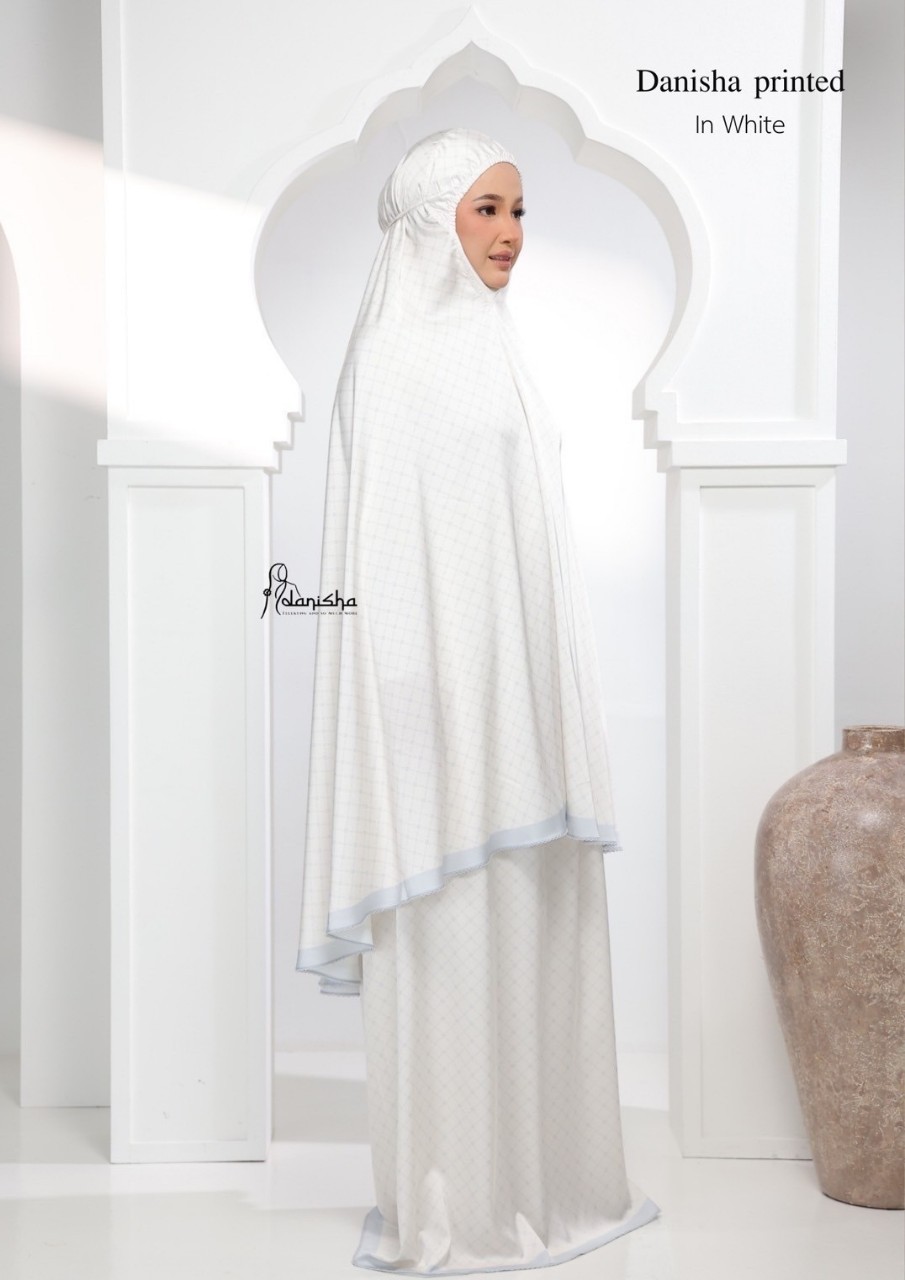 ชุดละหมาด ตะละกง newcollection Ramadhan 2025 รุ่น printed ชุดละหมาด ตะละกง newcollection Ramadhan 2025 รุ่น printed