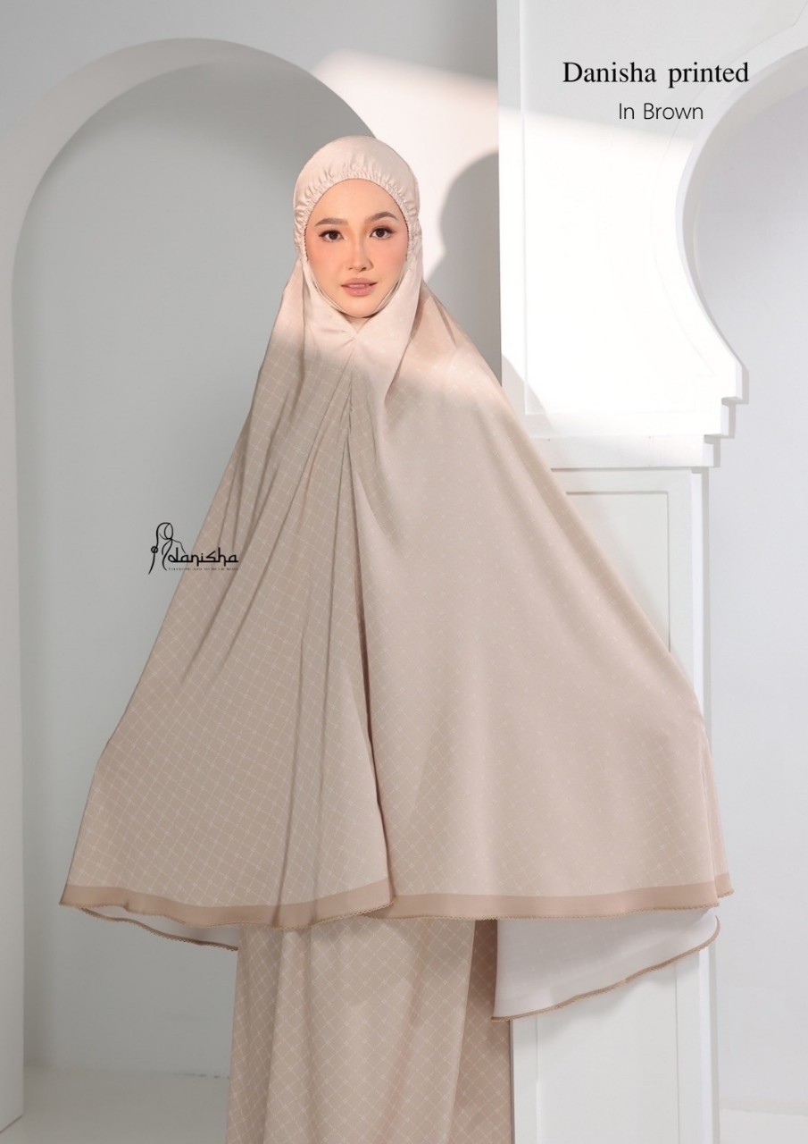 ชุดละหมาด ตะละกง newcollection Ramadhan 2025 รุ่น printed ชุดละหมาด ตะละกง newcollection Ramadhan 2025 รุ่น printed
