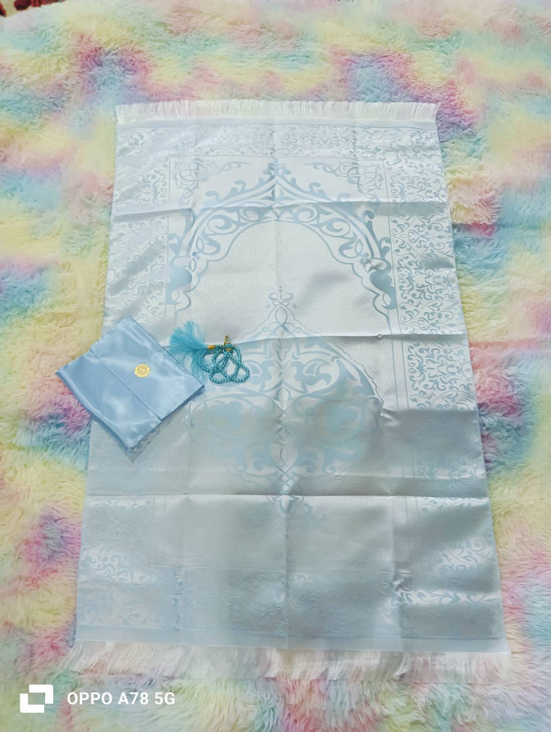 ผ้าปูละหมาดพกพา มาพร้อมกระเป๋า และตัสเปี๊ยะ sejadah พรีเมี่ยมสุด