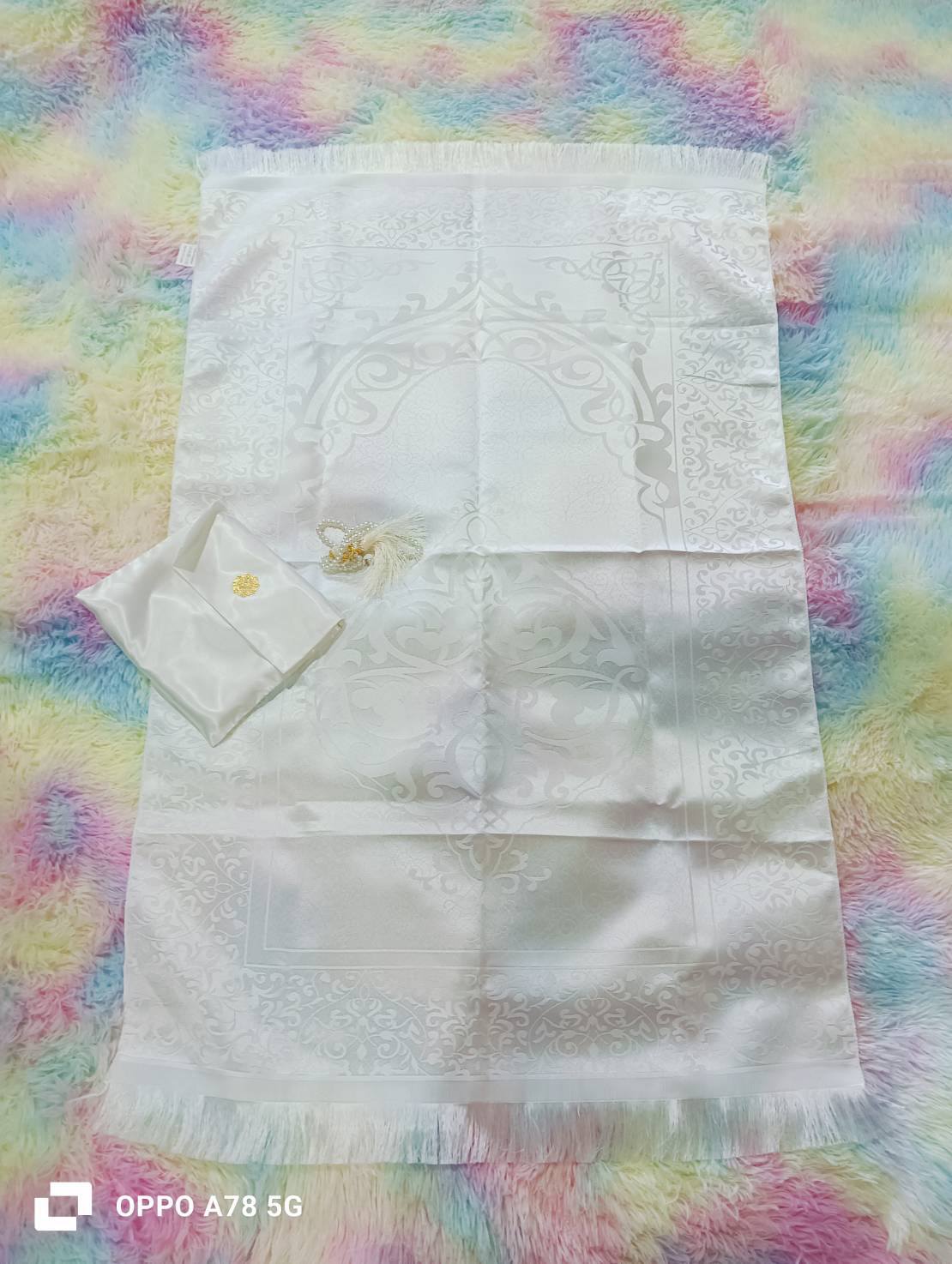 ผ้าปูละหมาดพกพา มาพร้อมกระเป๋า และตัสเปี๊ยะ sejadah พรีเมี่ยมสุด