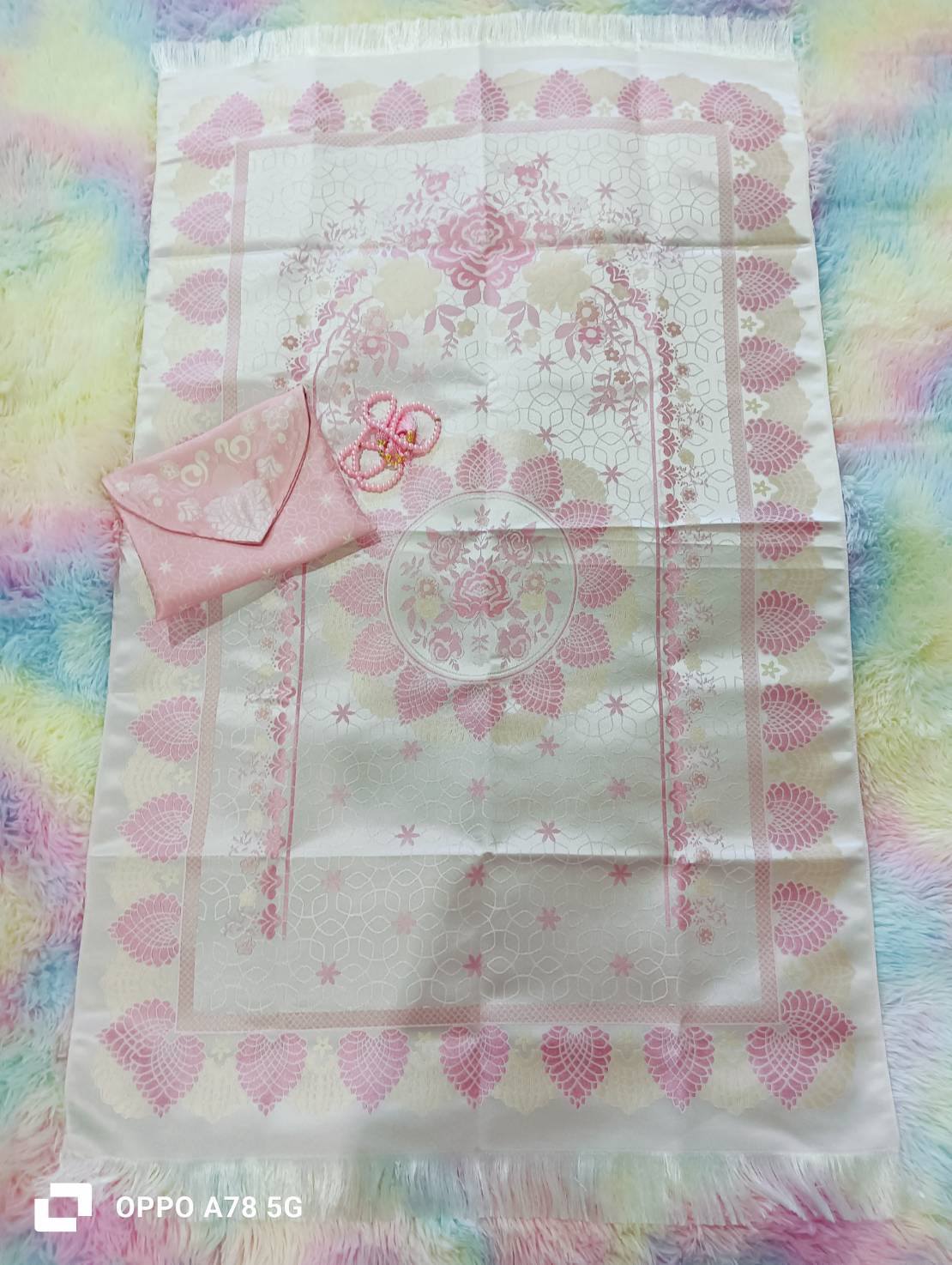 ผ้าปูละหมาดพกพา มาพร้อมกระเป๋า และตัสเปี๊ยะ sejadah พรีเมี่ยมสุด