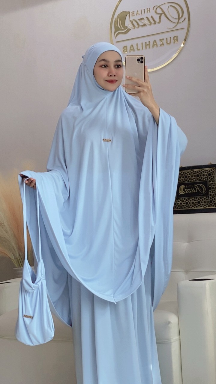 ชุดละหมาด ตะละกงTalakong รุ่น BASIC ผ้าละหมาดสำหรับผู้หญิง ชุดใส่ละหมาดผู้หญิงอิสลาม