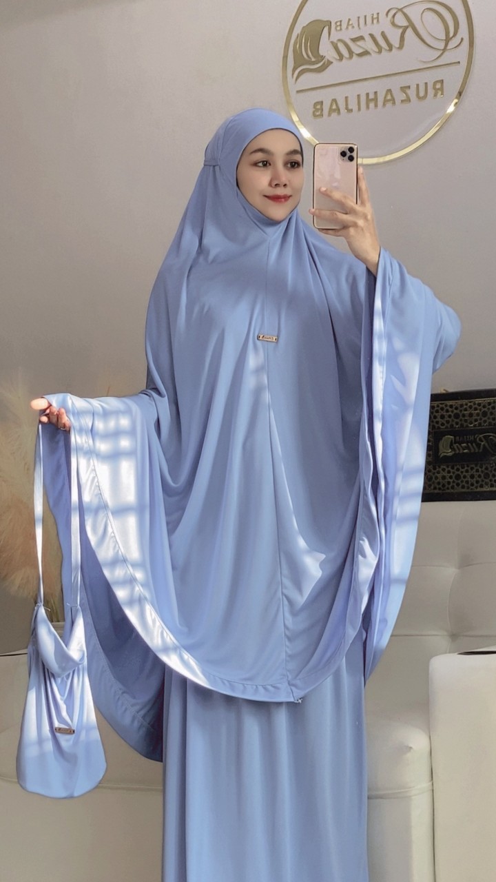 ชุดละหมาด ตะละกงTalakong รุ่น BASIC ผ้าละหมาดสำหรับผู้หญิง ชุดใส่ละหมาดผู้หญิงอิสลาม