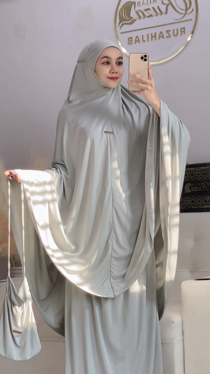 ชุดละหมาด ตะละกงTalakong รุ่น BASIC ผ้าละหมาดสำหรับผู้หญิง ชุดใส่ละหมาดผู้หญิงอิสลาม