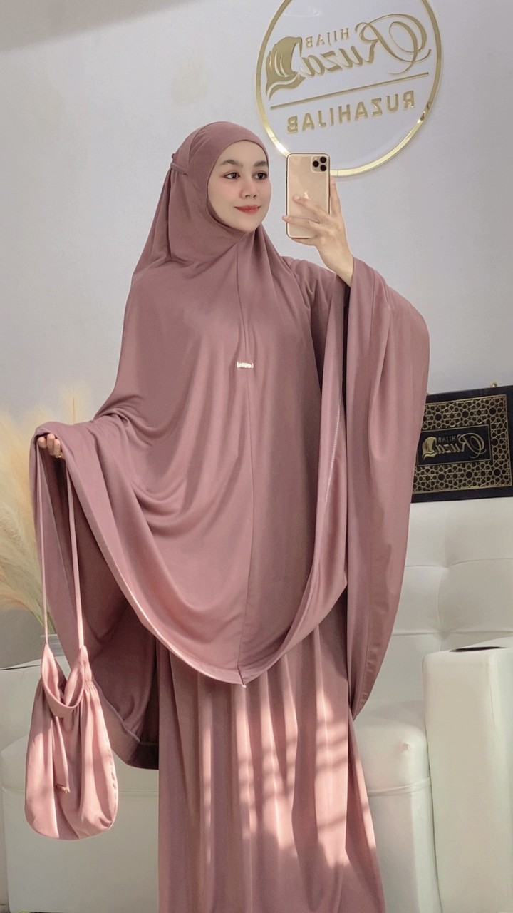 ชุดละหมาด ตะละกงTalakong รุ่น BASIC ผ้าละหมาดสำหรับผู้หญิง ชุดใส่ละหมาดผู้หญิงอิสลาม