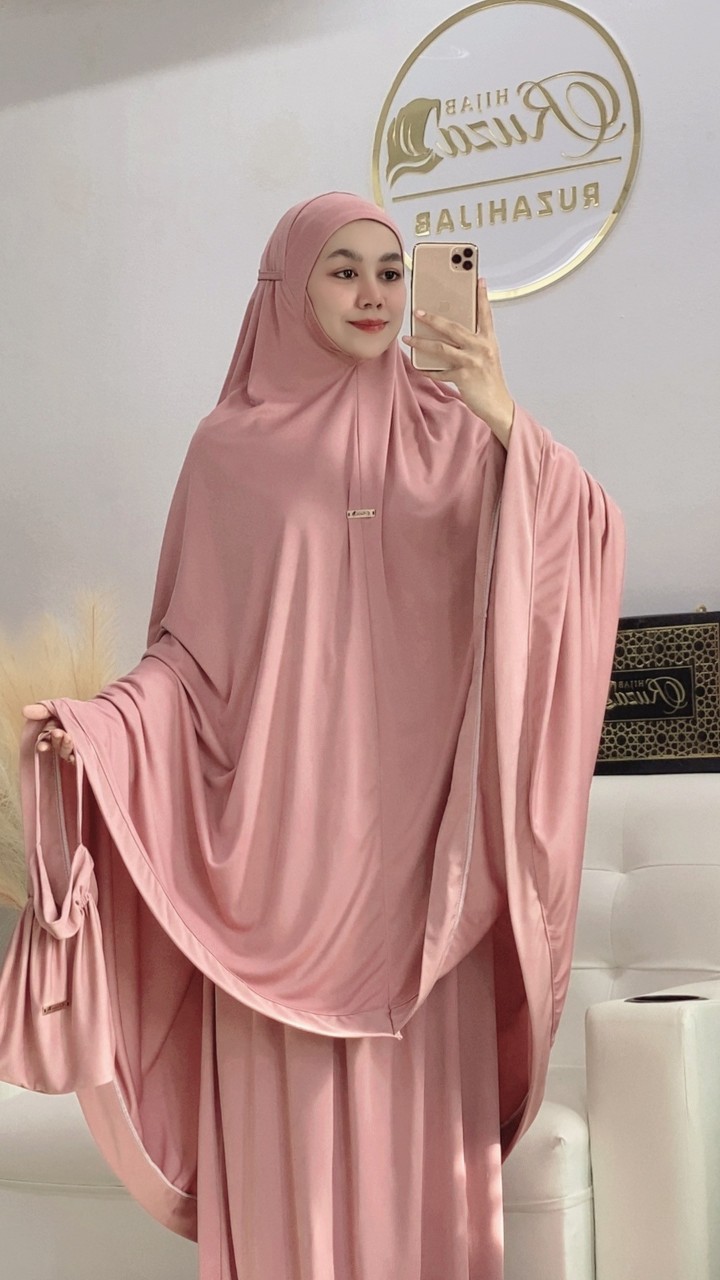 ชุดละหมาด ตะละกงTalakong รุ่น BASIC ผ้าละหมาดสำหรับผู้หญิง ชุดใส่ละหมาดผู้หญิงอิสลาม