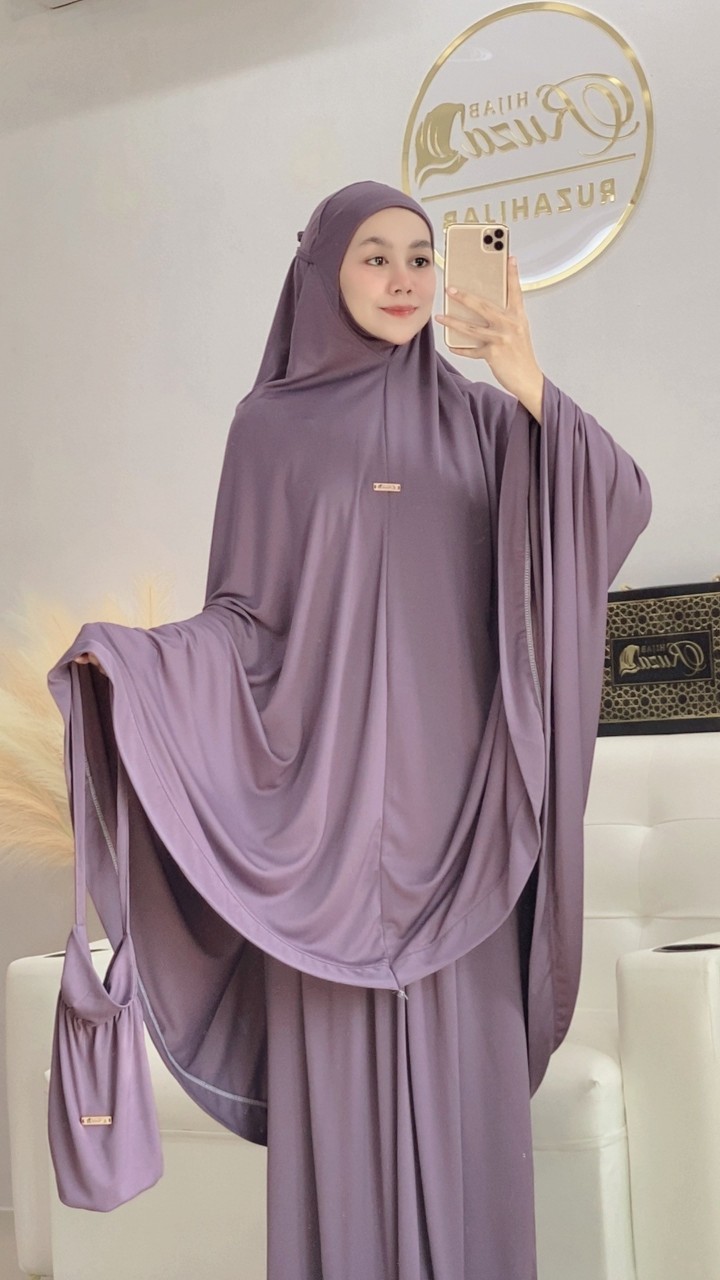 ชุดละหมาด ตะละกงTalakong รุ่น BASIC ผ้าละหมาดสำหรับผู้หญิง ชุดใส่ละหมาดผู้หญิงอิสลาม