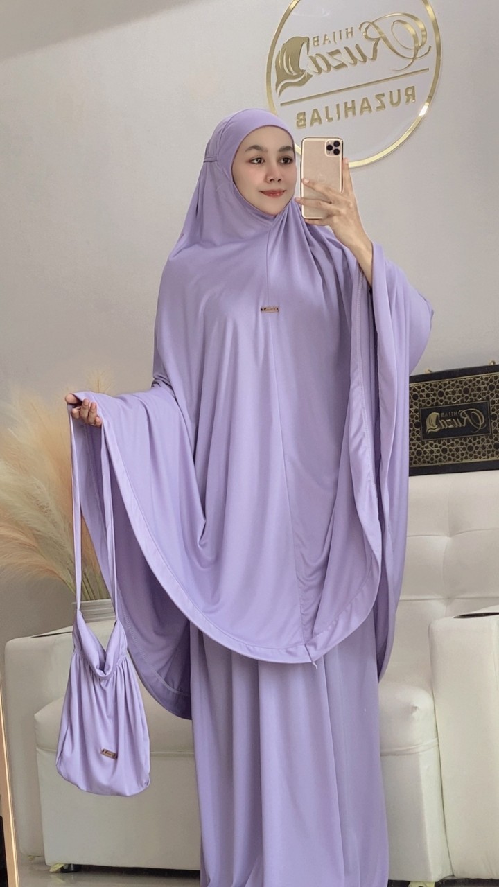 ชุดละหมาด ตะละกงTalakong รุ่น BASIC ผ้าละหมาดสำหรับผู้หญิง ชุดใส่ละหมาดผู้หญิงอิสลาม