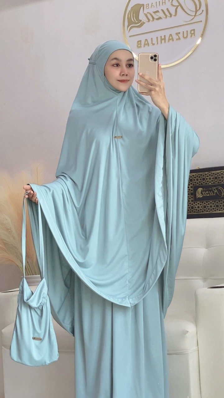 ชุดละหมาด ตะละกงTalakong รุ่น BASIC ผ้าละหมาดสำหรับผู้หญิง ชุดใส่ละหมาดผู้หญิงอิสลาม