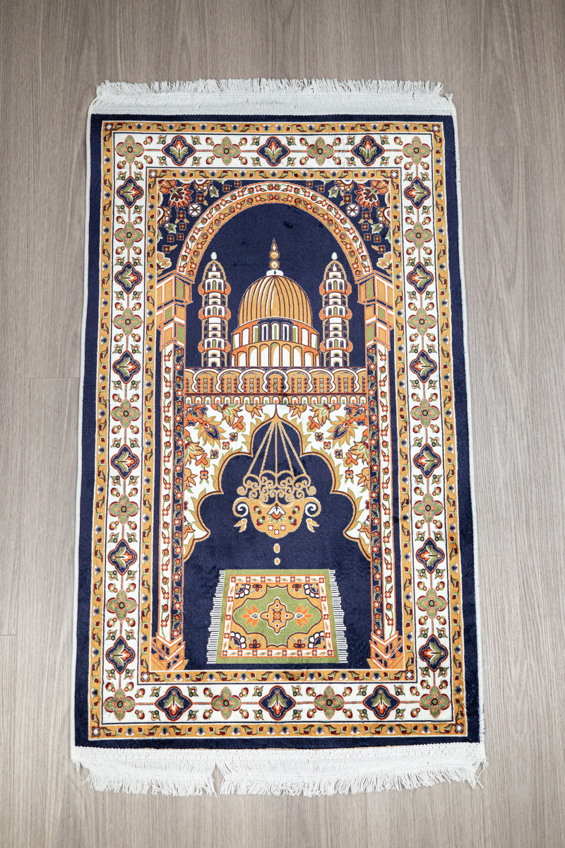 ผ้าปุละหมาด พรมปูละหมาด ขนาด66x110cm พร้อมส่ง ผ้าปุละหมาดอิสลาม