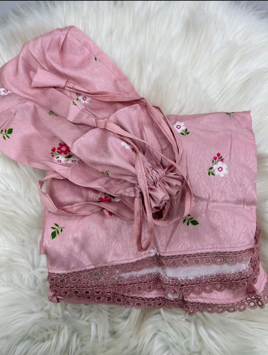 ชุดละหมาด ตะละกงพร้อมส่ง TELEKONG SETERA JACQUARD รุ่น Bilqis