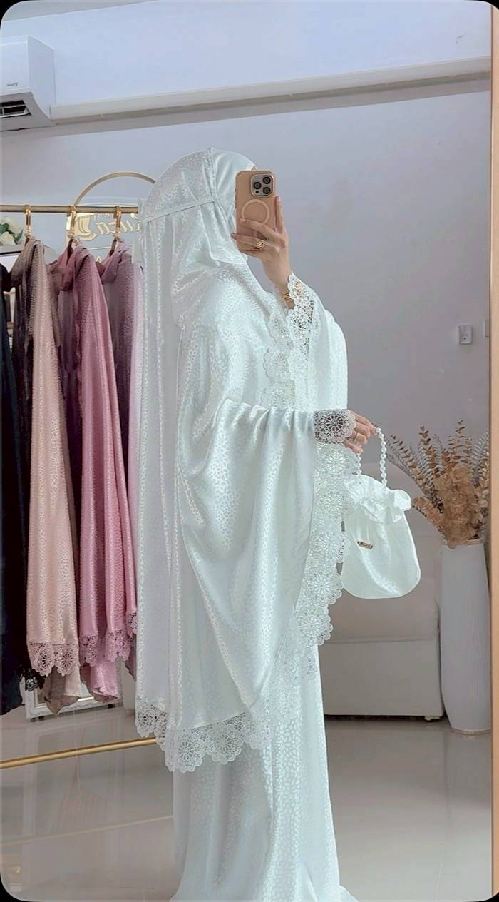 ตะละกงพกพา ชุดละหมาดนำเข้า ผ้าละหมาดพกพา TELEKUNG รุ่น CINTA