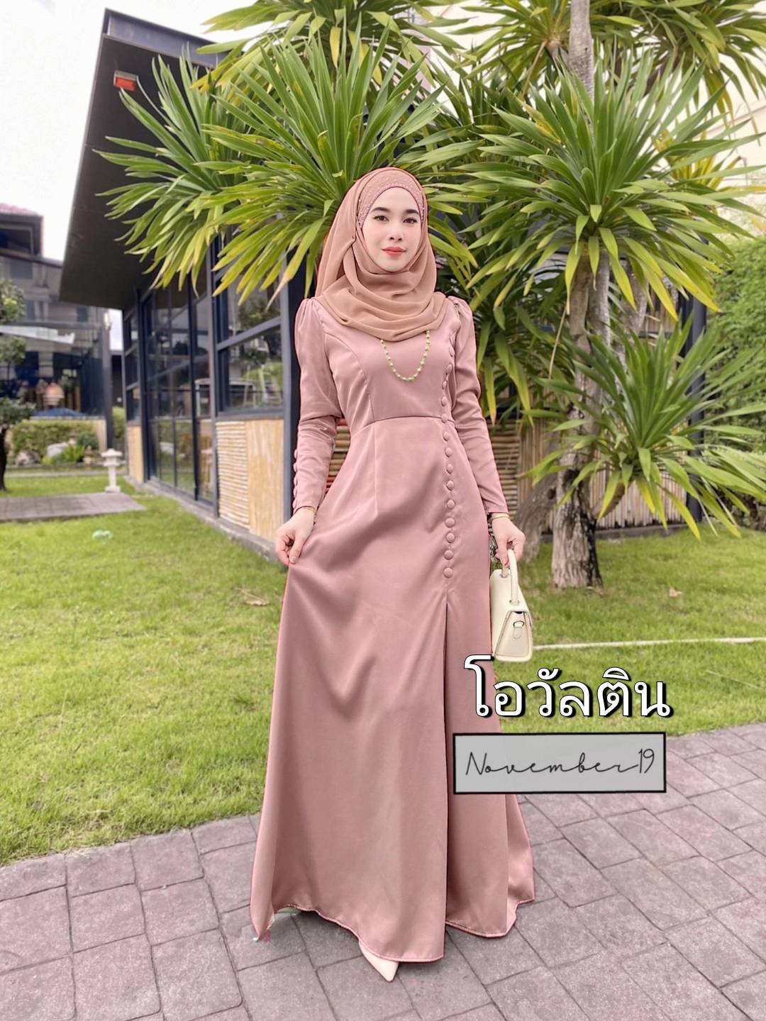 ชุดเดรส เดรสออกงาน เดรสเจ้าหญิง ชุดเจ้าสาว ชุดเพือนเจ้าสาว รุ่นอันนา