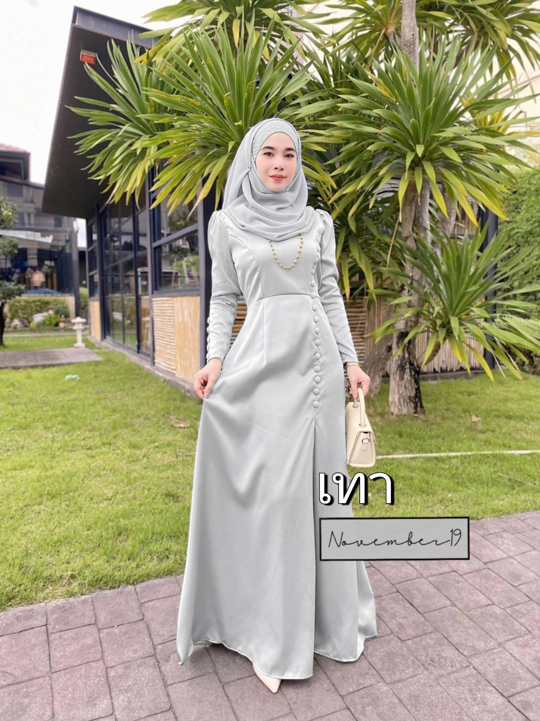 ชุดเดรส เดรสออกงาน เดรสเจ้าหญิง ชุดเจ้าสาว ชุดเพือนเจ้าสาว รุ่นอันนา